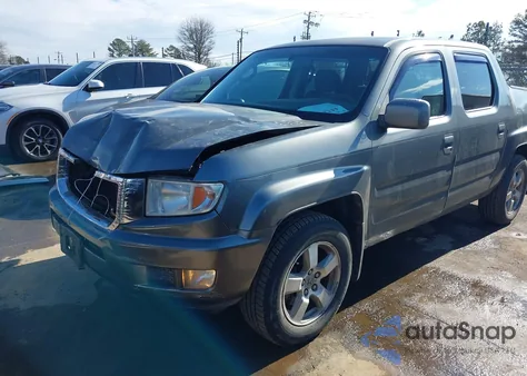 2009 Honda Ridgeline Rts from USA, damaged, VIN 2HJYK16479H501484